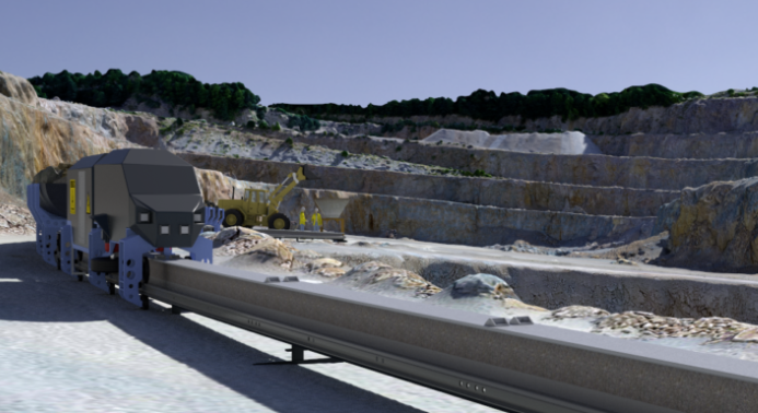 Innovative RIINO Monorail System for Sustainable Mining Operations